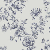 Honey Floral Wallpaper - Crème - by Joules. Click for more details and a description.