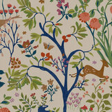 Enchanted Woodland Wallpaper - Crème - by Joules. Click for more details and a description.