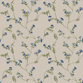 Robey Cottage Floral Wallpaper - Crème - by Joules. Click for more details and a description.