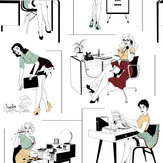 Office Etiquette - 10m Wallpaper - Colour - by Dupenny. Click for more details and a description.