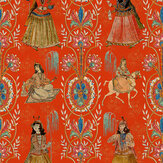 Papier peint Maghrebian Folktale - Rose - Mind the Gap. Cliquez pour en savoir plus et lire la description.