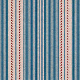 Berber Stripes Wallpaper - Blue - by Mind the Gap. Click for more details and a description.