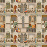 Panoramique The Kasbah Wallpaper Mural - Taupe - Mind the Gap. Cliquez pour en savoir plus et lire la description.