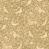 Hedgerow Wallpaper - Moss - by Mulberry Home. Click for more details and a description.