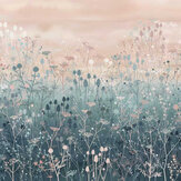 Tania's Garden Mural - Dusk - by Clarissa Hulse. Click for more details and a description.