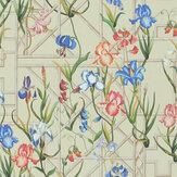Papier peint Fretwork Garden - Cédrat - Christian Lacroix. Cliquez pour en savoir plus et lire la description.