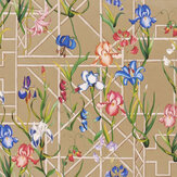 Fretwork Garden Wallpaper - by Christian Lacroix. Click for more details and a description.