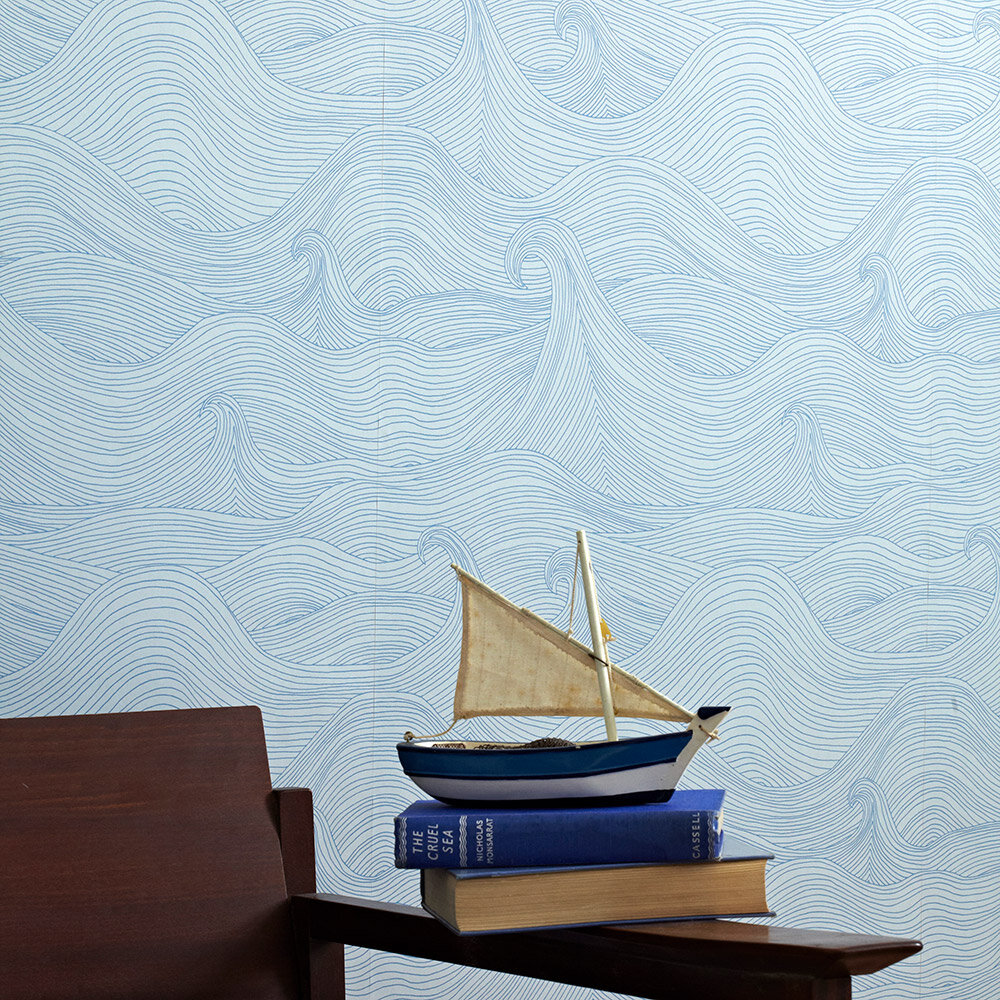 Seascape Wallpaper - Summer - by Abigail Edwards