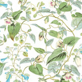 Moon Flower Wallpaper - White - by York. Click for more details and a description.