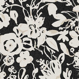 Papier peint Brushstroke Floral - Monochrome - York. Cliquez pour en savoir plus et lire la description.
