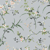 Papier peint Blossom Branches - Gris clair - York. Cliquez pour en savoir plus et lire la description.