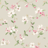 Dogwood Wallpaper - Taupe - by York. Click for more details and a description.