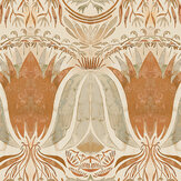 Palau Wallpaper - Naranja - by Tres Tintas. Click for more details and a description.