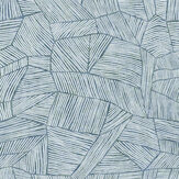 Papier peint Aldabra - Bleu - A Street Prints. Cliquez pour en savoir plus et lire la description.
