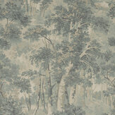 Arden Wallpaper - Old Blue - by Colefax and Fowler. Click for more details and a description.