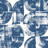 Papier peint Giulietta - Bleu - A Street Prints. Cliquez pour en savoir plus et lire la description.