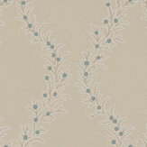Liliana Wallpaper - Cream - by Colefax and Fowler. Click for more details and a description.