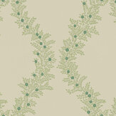 Liliana Wallpaper - Leaf Green - by Colefax and Fowler. Click for more details and a description.