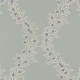 Liliana Wallpaper - Old Blue - by Colefax and Fowler. Click for more details and a description.