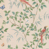Ashdown Wallpaper - Old Blue - by Colefax and Fowler. Click for more details and a description.