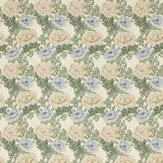 Tissu Chrysanthemum - Minéral / crème - Morris. Cliquez pour en savoir plus et lire la description.