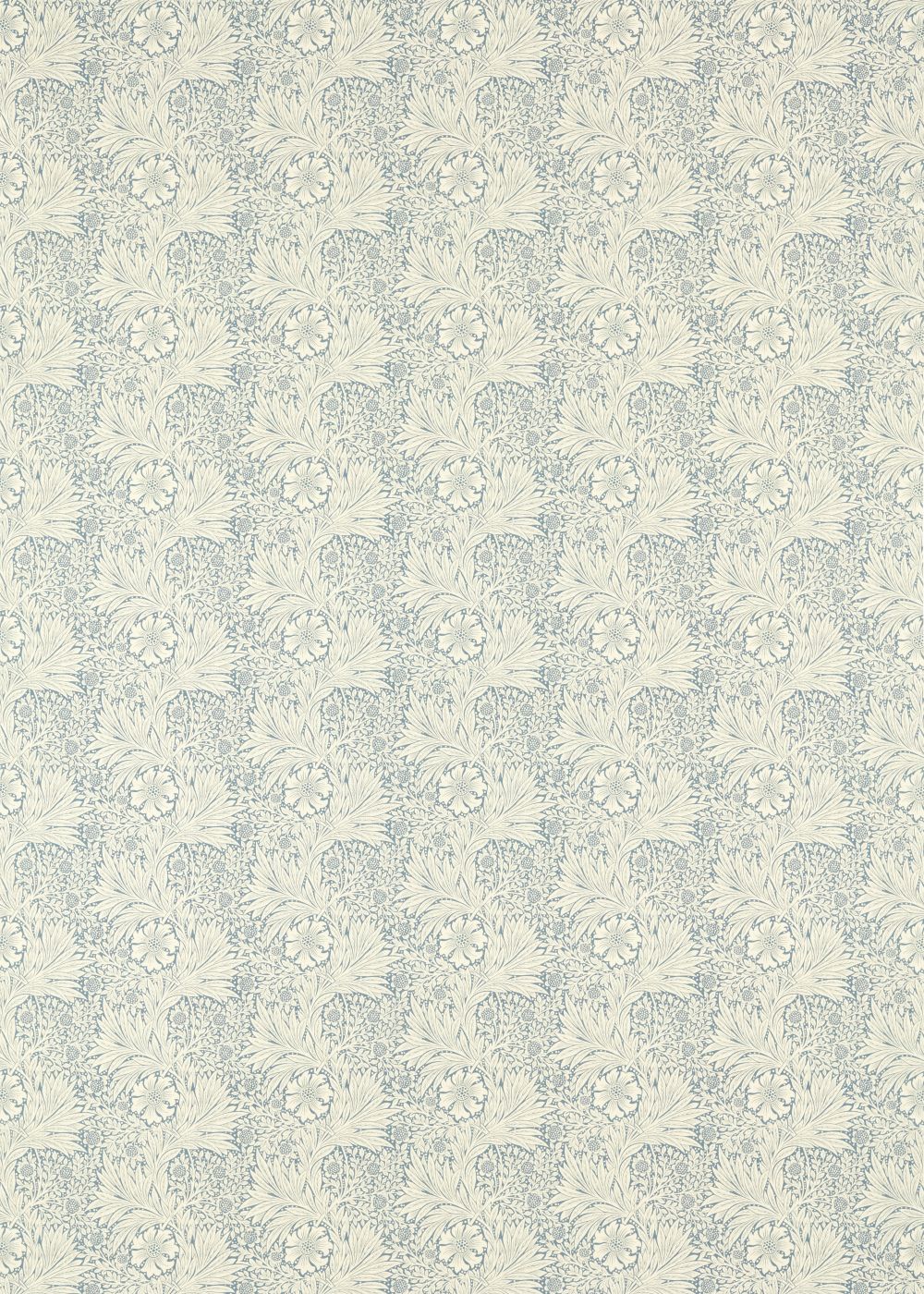 Marigold Fabric - Mineral Blue - by Morris