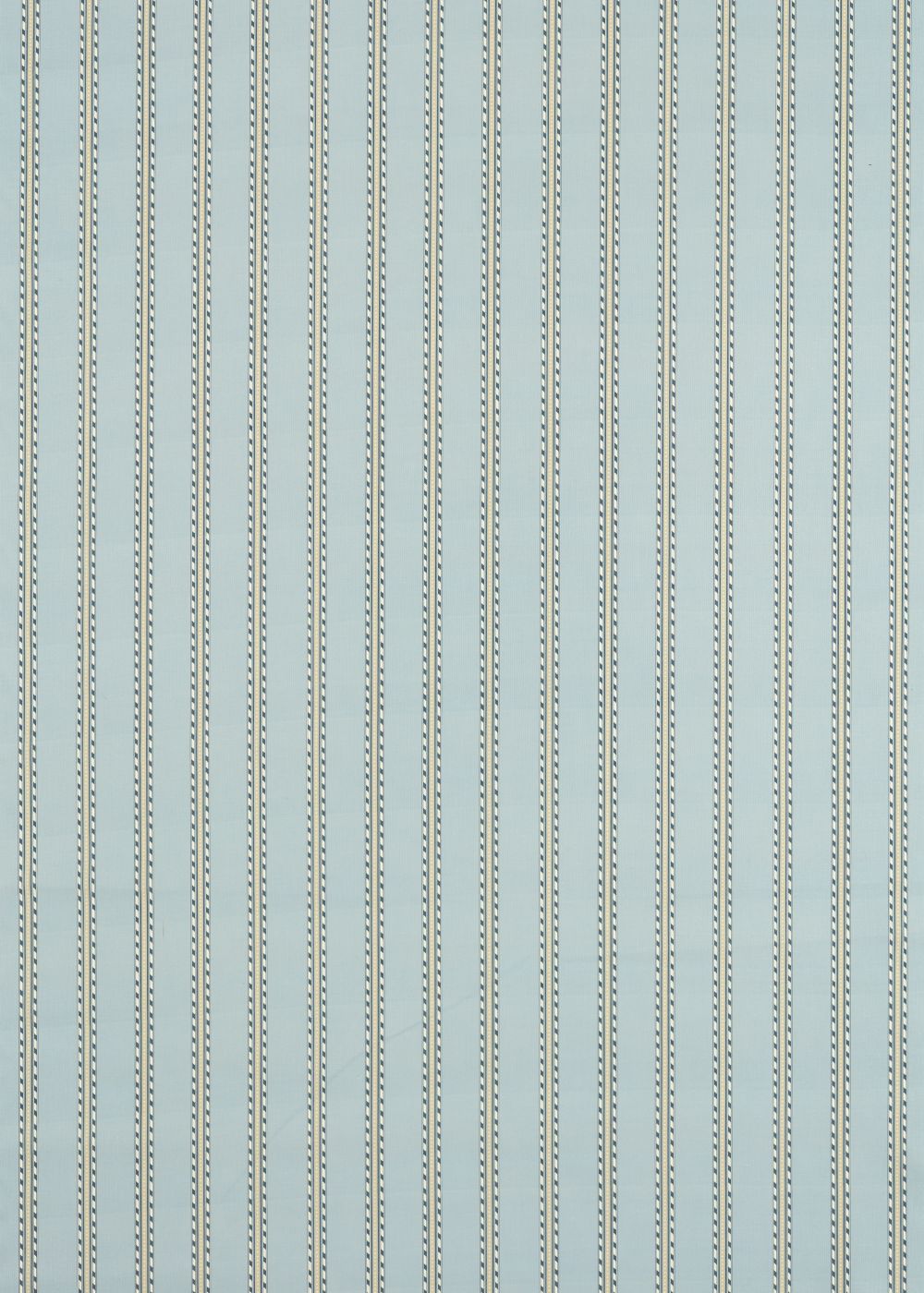 Holland Park Stripe Fabric - Mineral Blue - by Morris
