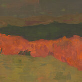 Panoramique Vergel Mural - Rouge - Tres Tintas. Cliquez pour en savoir plus et lire la description.