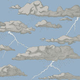 Papier peint Storm Clouds - Ciel bleu - Abigail Edwards. Cliquez pour en savoir plus et lire la description.