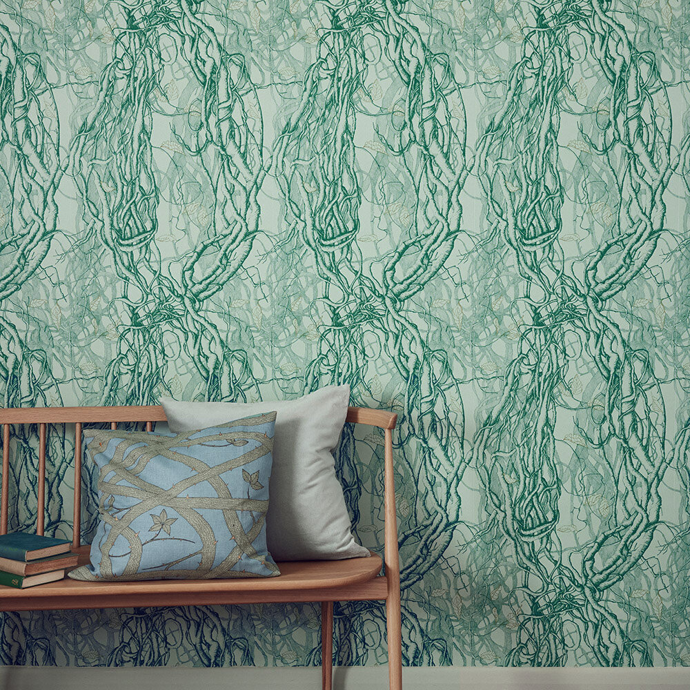 Misselthwaite Wallpaper - Forest - by Abigail Edwards