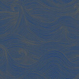 Papier peint Seascape - Bleu nuit - Abigail Edwards. Cliquez pour en savoir plus et lire la description.