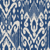 Padmasalis Wallpaper - Blue - by Coordonne. Click for more details and a description.