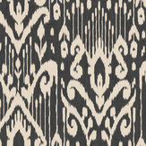 Padmasalis Wallpaper - Black - by Coordonne. Click for more details and a description.
