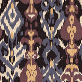 Uzbek Wallpaper - Lilac - by Coordonne. Click for more details and a description.