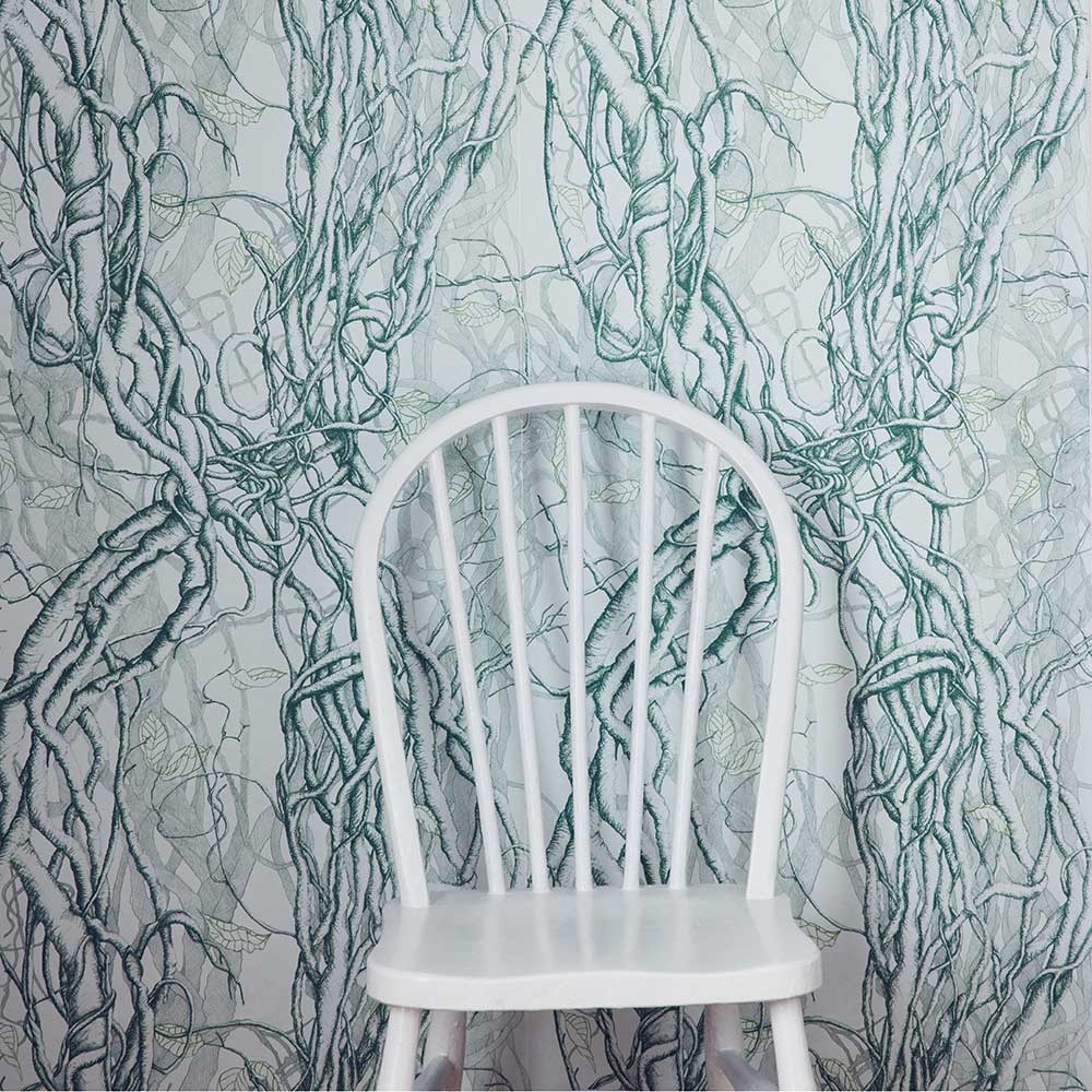 Misselthwaite Wallpaper - Mist - by Abigail Edwards