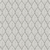 Kasuri Wallpaper - Grey - by Coordonne. Click for more details and a description.