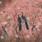 Edo Mural - Pink - by Coordonne. Click for more details and a description.