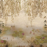 Lotus Mural - Autumn - by Coordonne. Click for more details and a description.