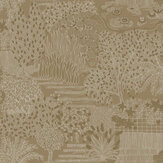 Mirissa Wallpaper - Gold - by Albany. Click for more details and a description.