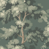 Raphael Wallpaper - Moss Green - by Sandberg. Click for more details and a description.