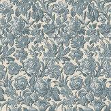 Valentin Wallpaper - Misty Blue - by Sandberg. Click for more details and a description.
