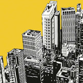 Panoramique Urban City Skyscrapers Medium - Or jaune - Origin Murals. Cliquez pour en savoir plus et lire la description.