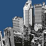 Panoramique Urban City Skyscrapers Large - Bleu marine - Origin Murals. Cliquez pour en savoir plus et lire la description.