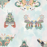Papier peint Butterfly Effect - Vert multicolore - Brand McKenzie. Cliquez pour en savoir plus et lire la description.