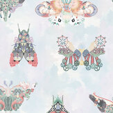 Papier peint Butterfly Effect - Rose multicolore - Brand McKenzie. Cliquez pour en savoir plus et lire la description.