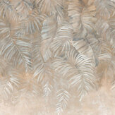 Faded Palms Mural - Grey - by Metropolitan Stories. Click for more details and a description.