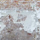Sun faded Brick Wall Mural - Multi - by Metropolitan Stories. Click for more details and a description.