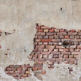 Rendered Brick Wall  Mural - Multi - by Metropolitan Stories. Click for more details and a description.