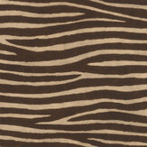 Papier peint Zebra Stripes - Marron foncé et beige - Albany. Cliquez pour en savoir plus et lire la description.