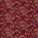 Artichoke Velvet  Fabric - Barbed Berry - by Morris. Click for more details and a description.